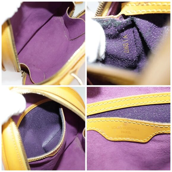 LOUIS VUITTON Epi Mabillon Backpack Yellow - Picture 13 of 15